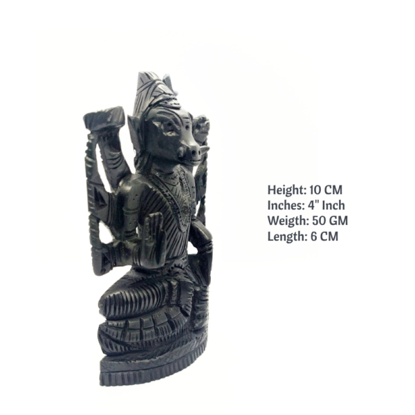 Original Karungali Varahi Amman Statue  6 Inches - Image 3